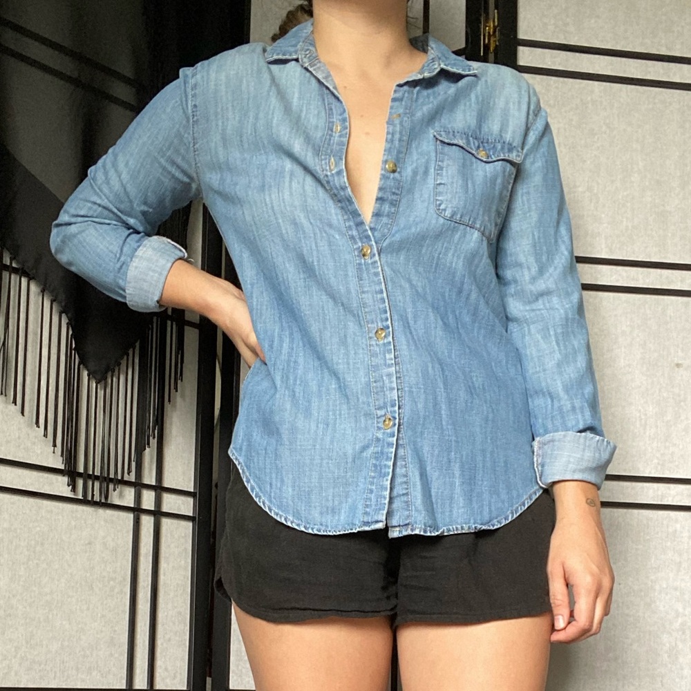 BDG Chambray Button Up